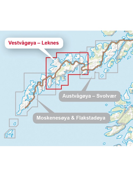 Lofoten Vestvagoya přehled