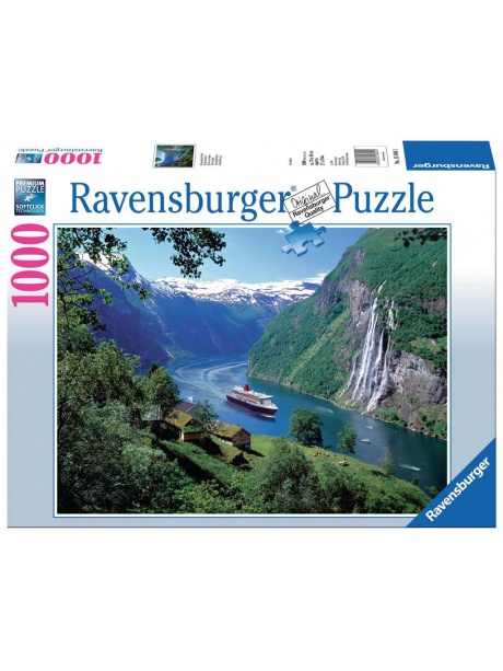 Geirangerfjord 1000 dílků - puzzle